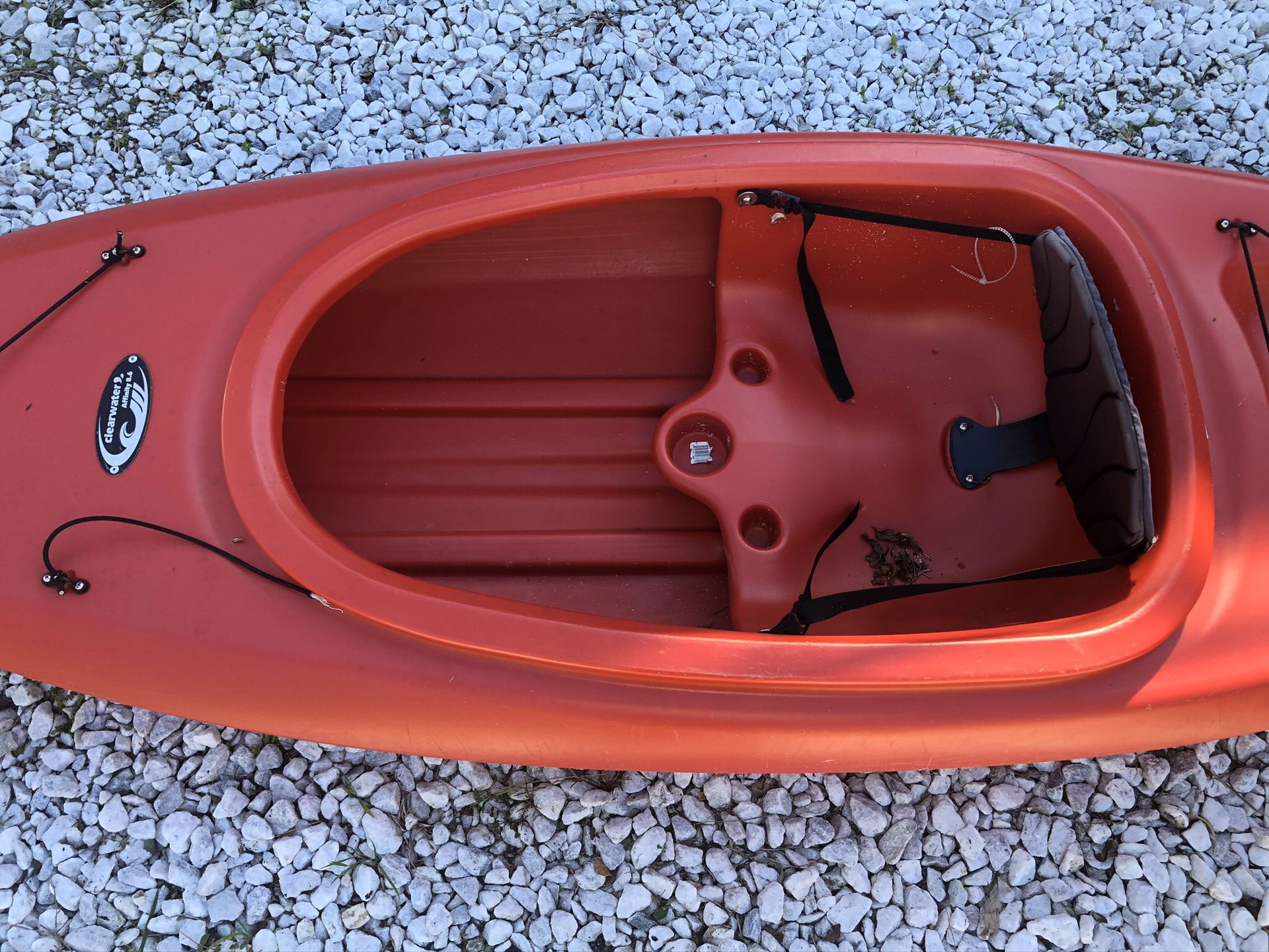Clearwater kayak used twice