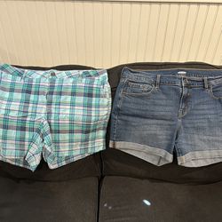 Women’s size 14 shorts
