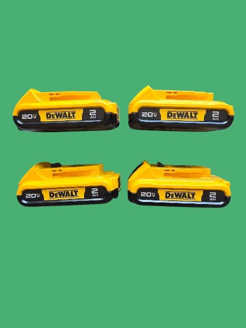 Dewalt 20v 2Ah Batteries 30 Each