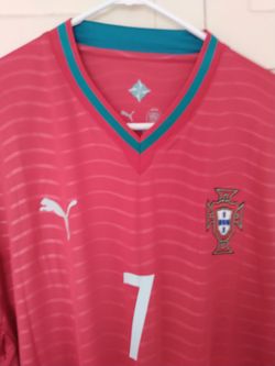 Portugal Puma Soccer Team Red Jersey