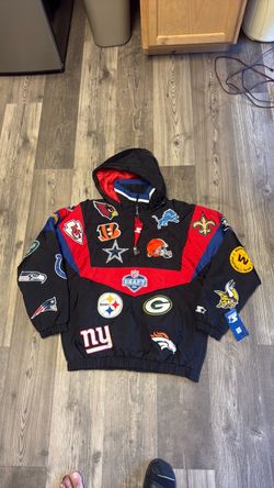 Rare Kid Cudi x NFL Draft Starter Jacket – Size Medium – Brand New With Tags