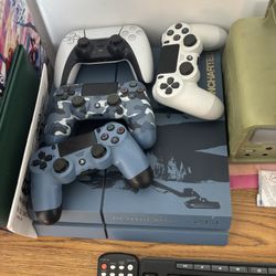 PS4 with Controllers 