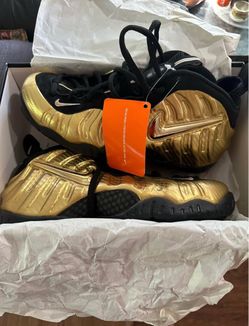 Nike Foamposite Pro Golden/Black