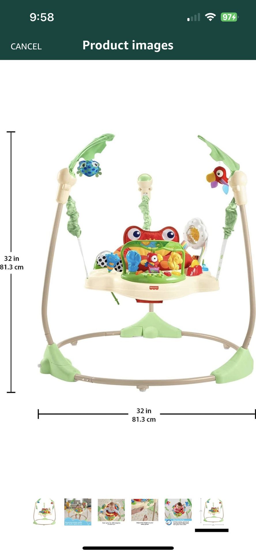 Rainforest Jumperoo