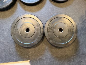 55lb bumper plates