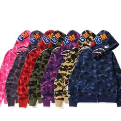 Bape Zip-Ups