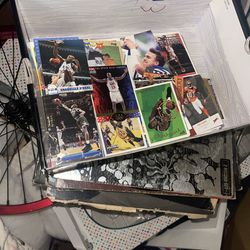 Two boxes of sorts cards for sale