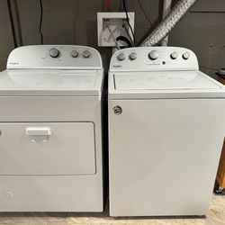 Washer and dryer