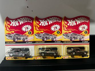 2001 Hot wheels RLC 67 Camaro set