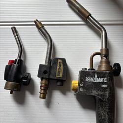 3 Bernzomatic Torch Heads