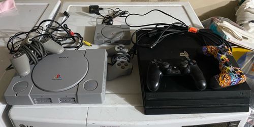 PlayStation Console Bundle - PS4 Pro, Original PS1 & PlayStation Classic Mini