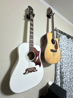 Epiphone Dove Studio Acoustic-Electric Guitar - Alpine White