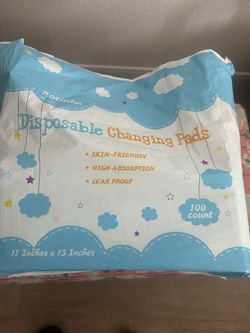 50 Disposable Baby Changing Pads