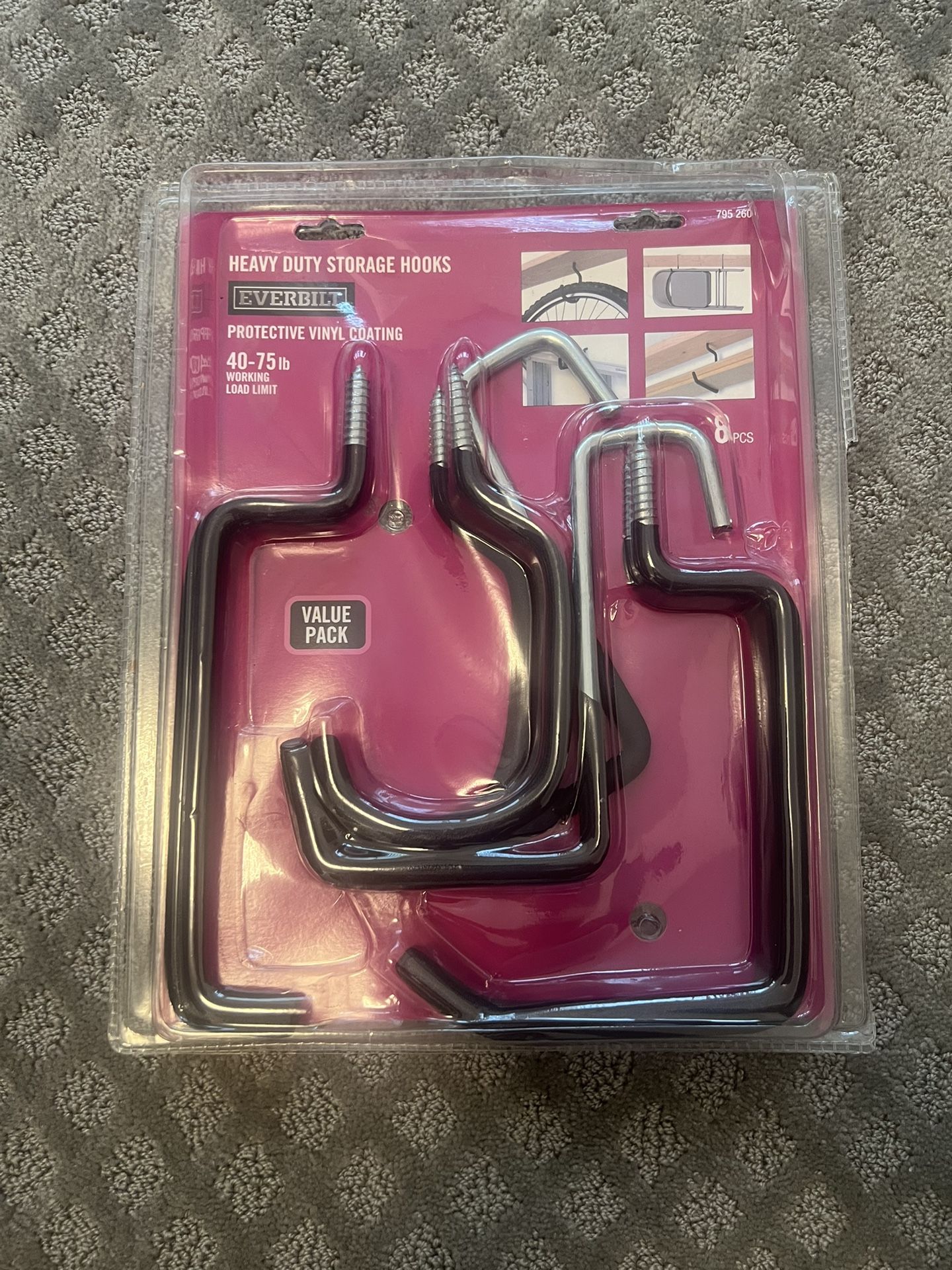 Bicycle Storage Hooks