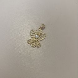 Gold Necklace Charm 