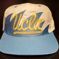 Vintage NCAA College University Of California Los Angeles UCLA Bruins Logo 7 Sharktooth Snapback Hat