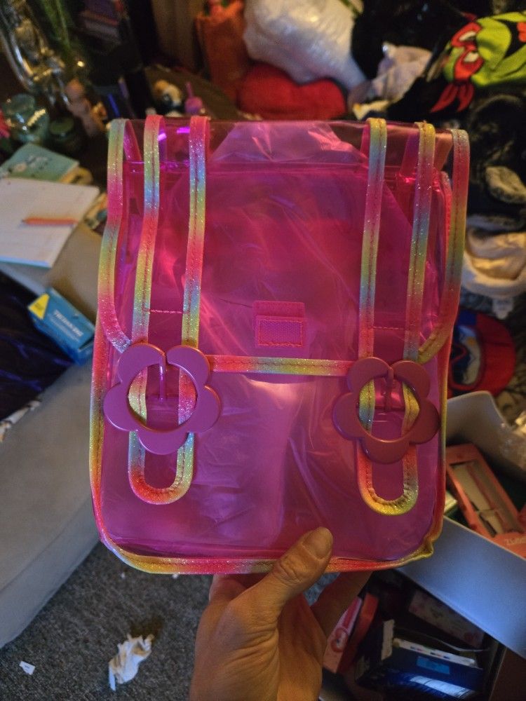Girls Pink Backpack