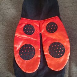 Xsmall Dog Ladybug Costume 