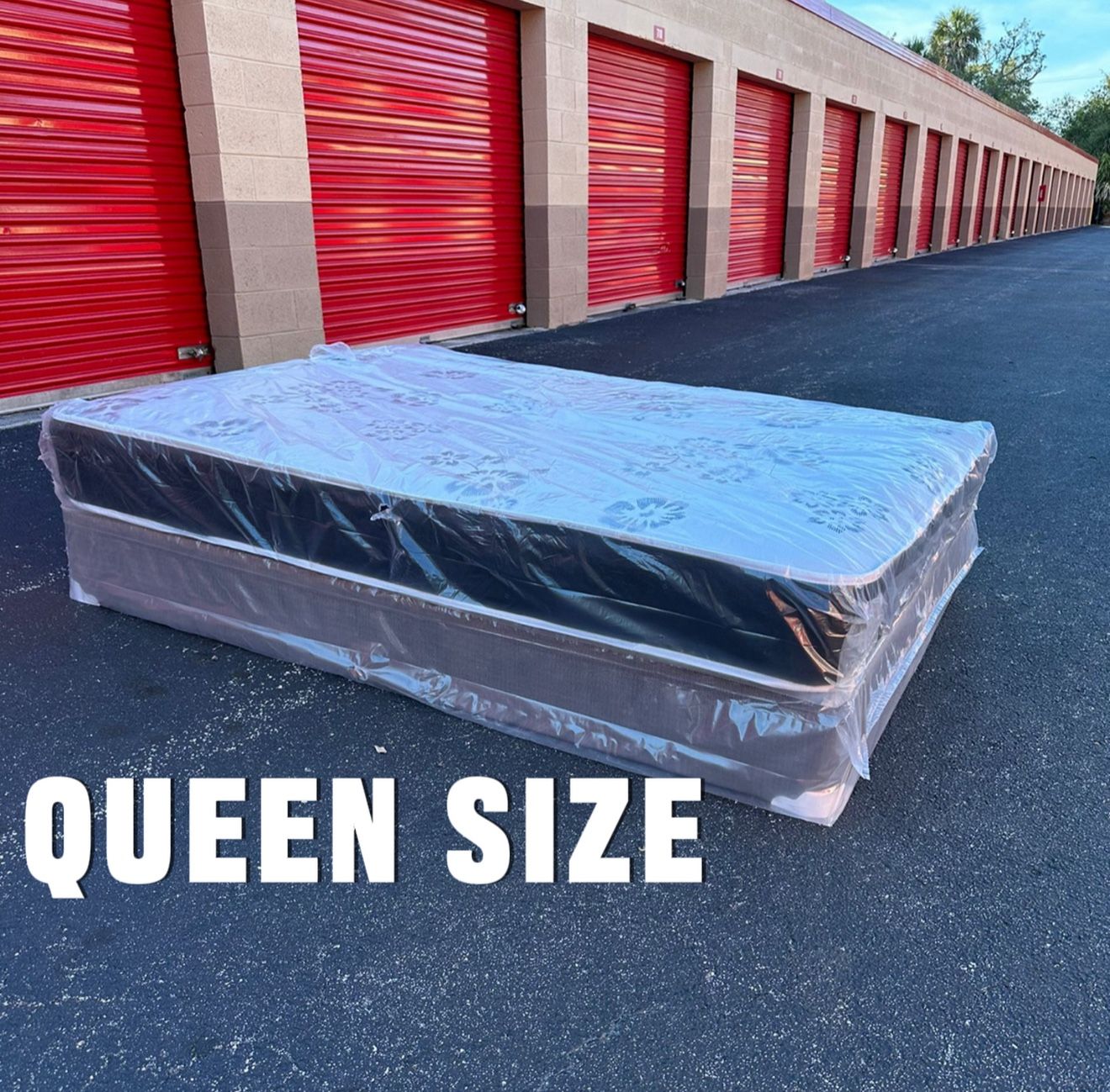 NEW Mattress Queen Size Regular With Box Spring // Offer 🚚