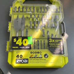 40pc. Drill And Impact Drive Set