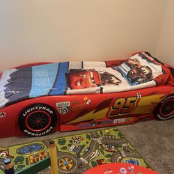 Lightning McQueen Twin Size Bed