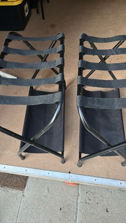 Foldable Metal Luggage Racks 