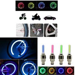 Bicycle, Car, Motorcycle Valve Lights $6 Each Pack