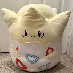 BNWT POKEMON 20’ TOGEPI SQUISHMALLOW. TARGET EXCLUSIVE 