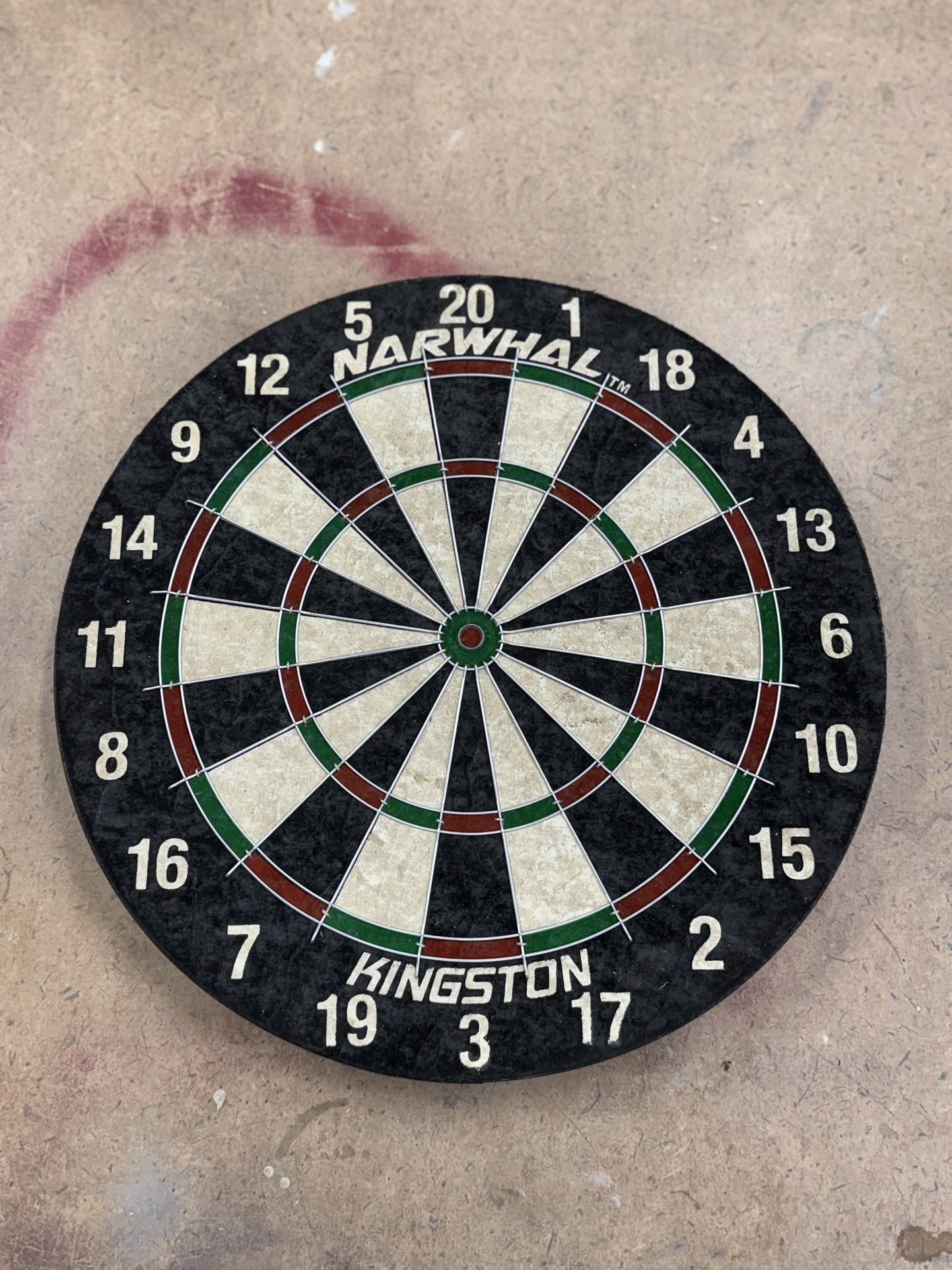 Kingston Bristle Dartboard – Unused, Open Box – Tournament-Style Board