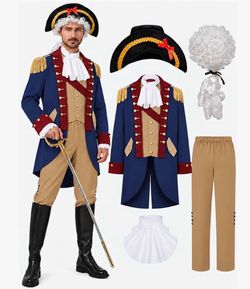 Founding fathers costumes medium and large