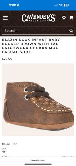 Infant Twisted X shoe