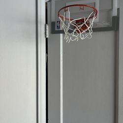 Spaulding Over The Door, Basketball Hoop W/ Ball