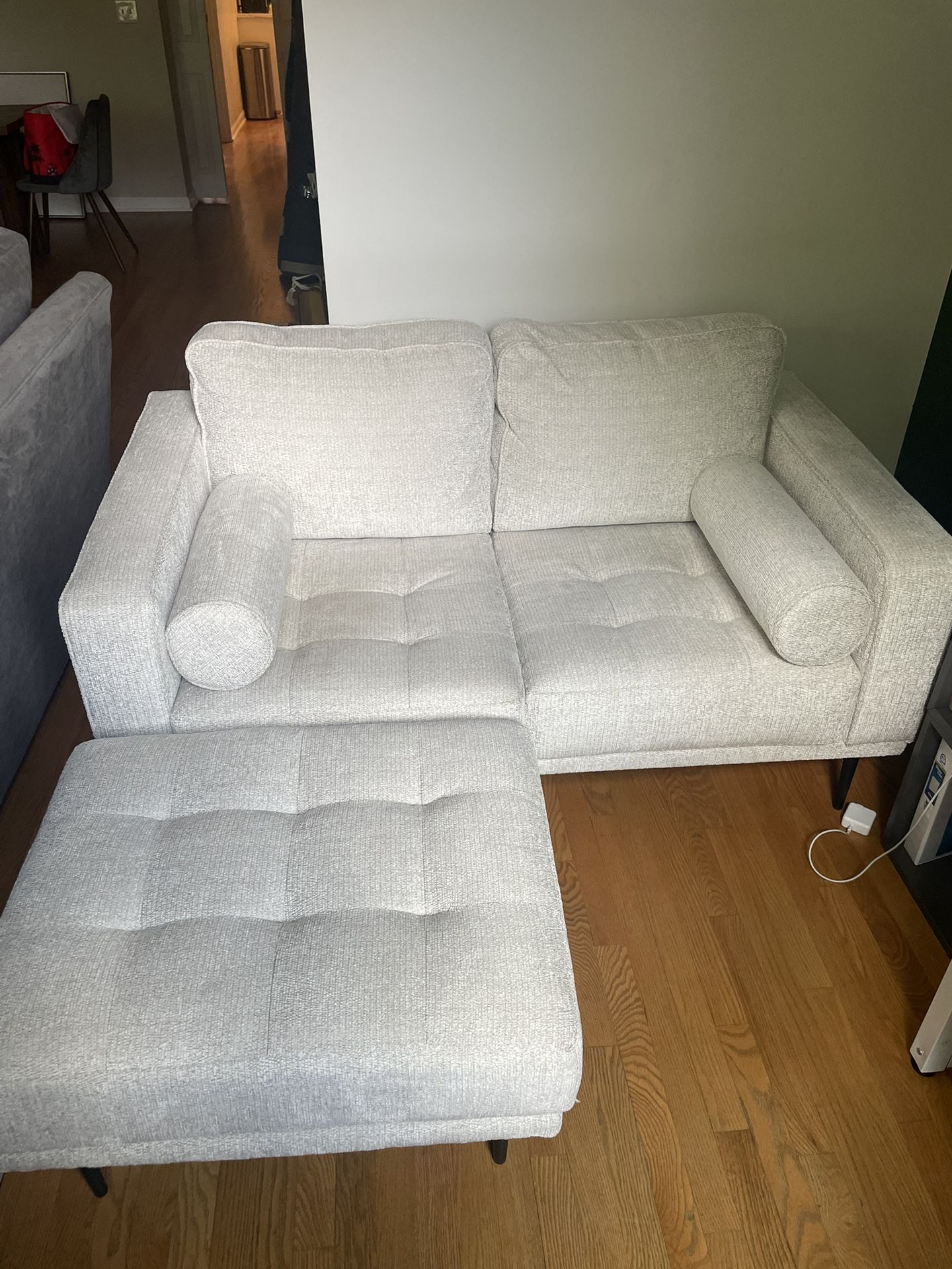 Loveseat And Ottoman 