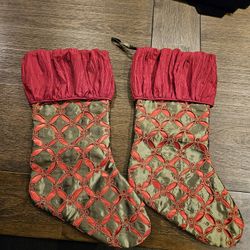 Holiday Stockings X2