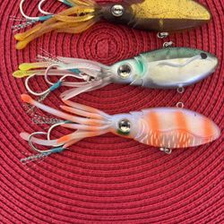 Squidtrex Fishing Squid Lures by Nomad Design