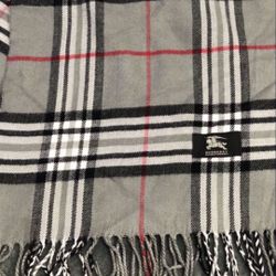 Grey Scarf.  1ft By 6ft