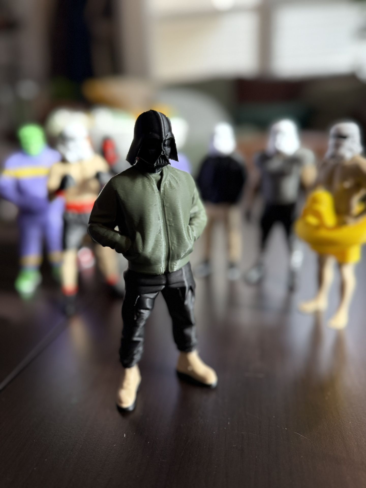 3D Printed Casual Darth Vader