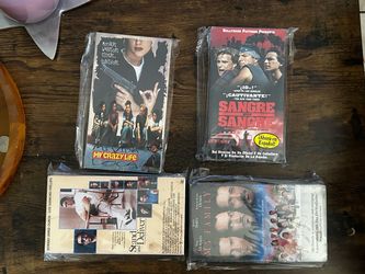 Rare brand New factory sealed Chicano VHS movie Cassette Tapes