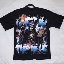 Lost In The Hills Graphic T-Shirt Liberty Size Small