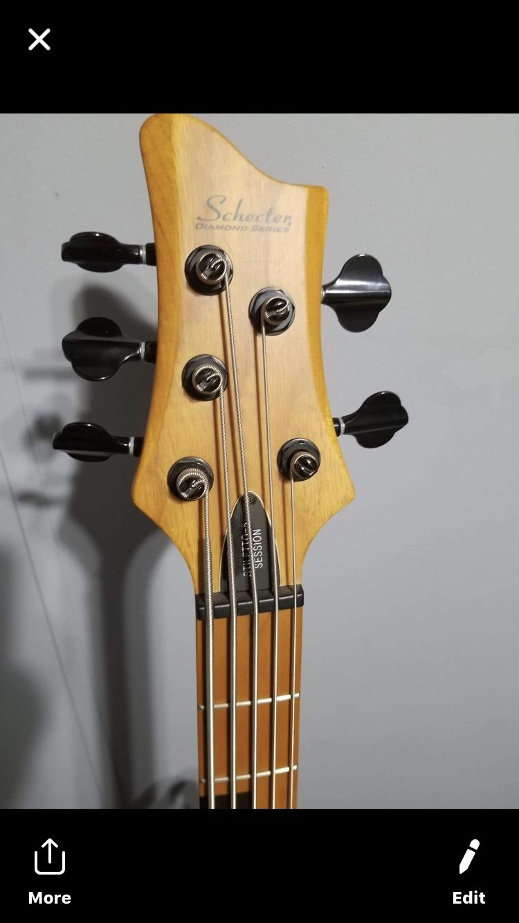 Schecter Diamond series bass/ bajo eléctrico 5 cuerdas