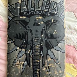 VALLELY SKATEBOARDS Vintage Deck SKATEBOARD Old RARE