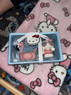 Hello Kitty Flamingo Salt And Pepper Shakers