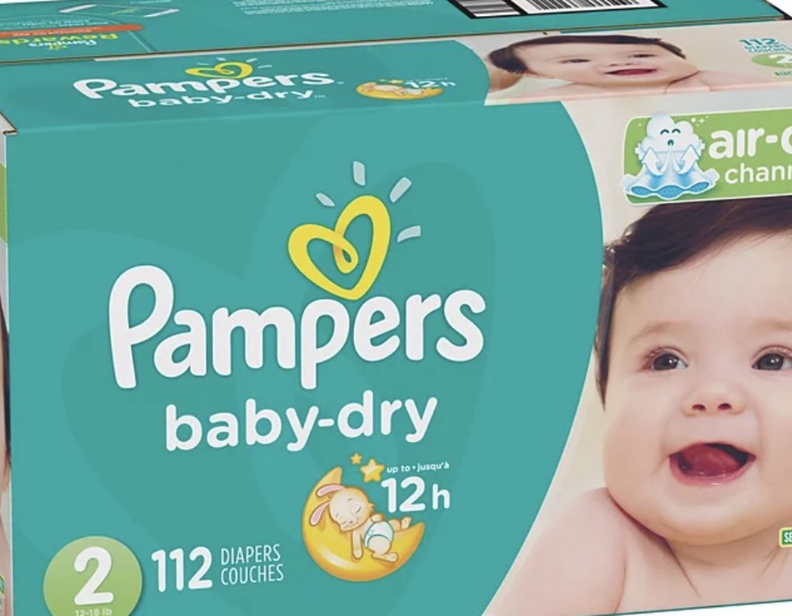 Pampers Baby Dry Size 2 112 Unit 