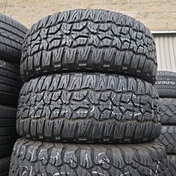 Pair 255/65/17 Used Kenda AT Tires