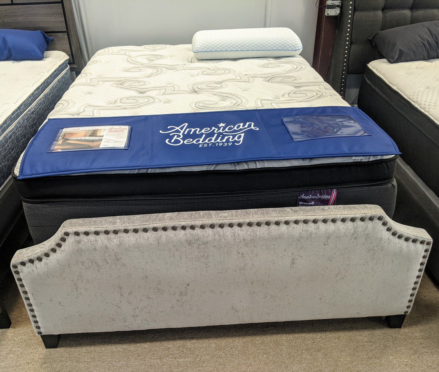 NEW Queen Headboard & Footboard Bed Frame $125! Marked 90% OFF!!!
