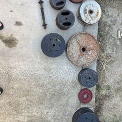 Weights And Weight Bench