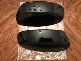 2007-14 GM OEM BLACK MIRROR COVERS P/N 88967579