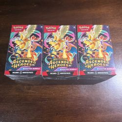 Ascended Heroes Booster Bundles
