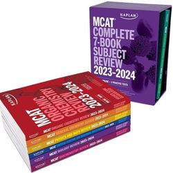 MCAT Complete 7-subject Review Books 2023-2024