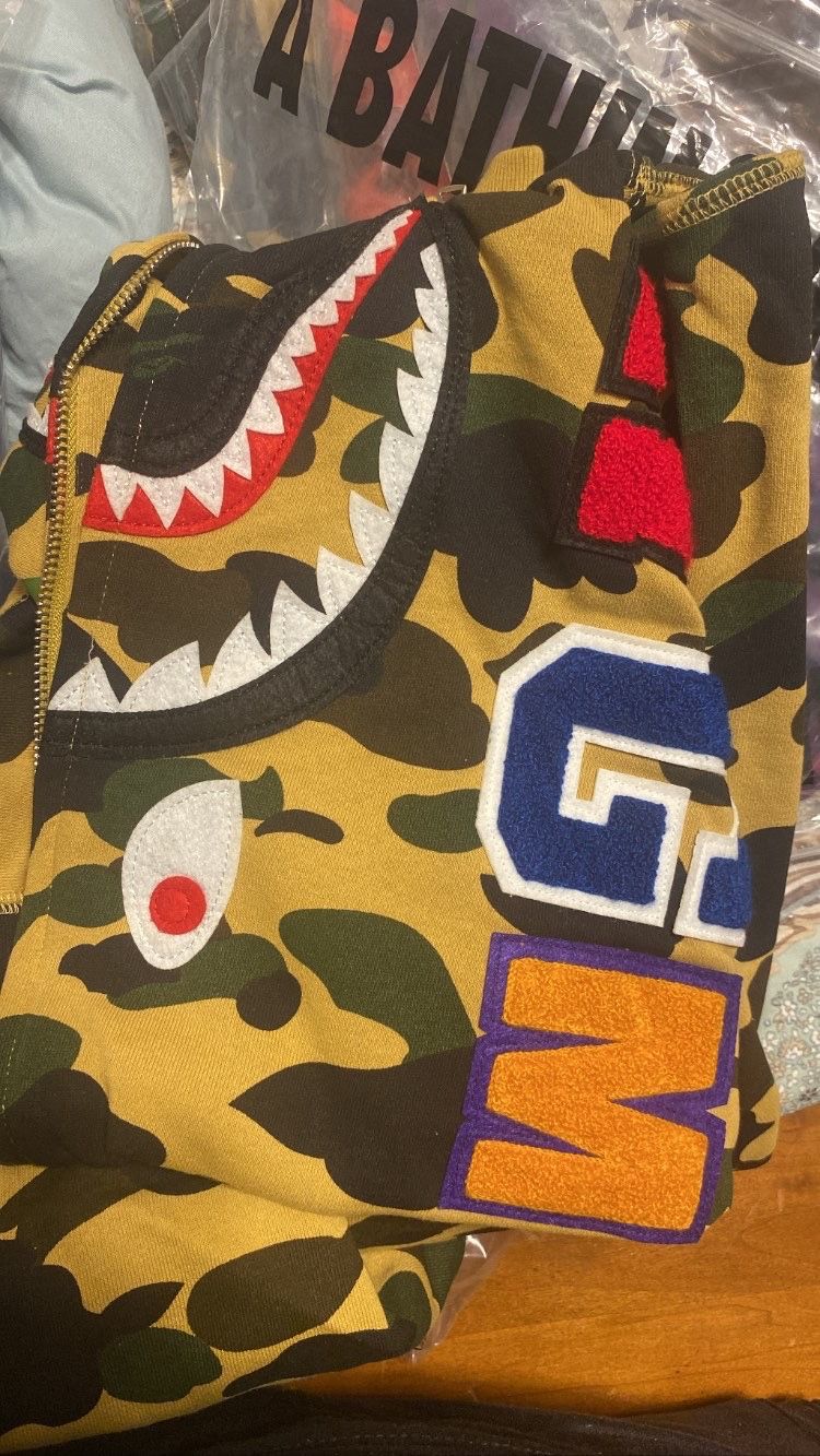 Bape Shark Camo Jacket